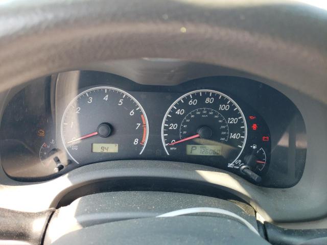 2T1BU4EE5AC381070 - 2010 TOYOTA COROLLA BASE BLACK photo 9