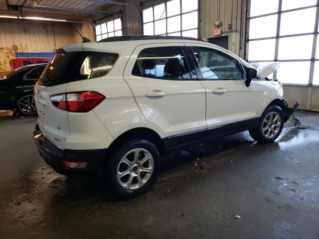 MAJ6S3GL0KC265546 - 2019 FORD ECOSPORT SE WHITE photo 3