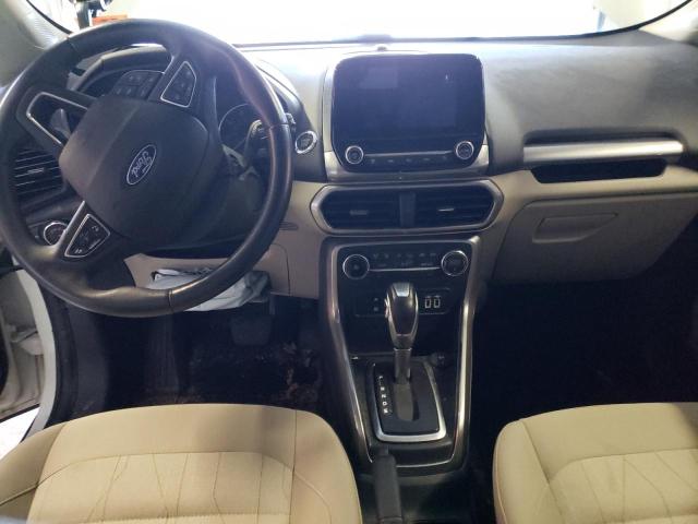 MAJ6S3GL0KC265546 - 2019 FORD ECOSPORT SE WHITE photo 8