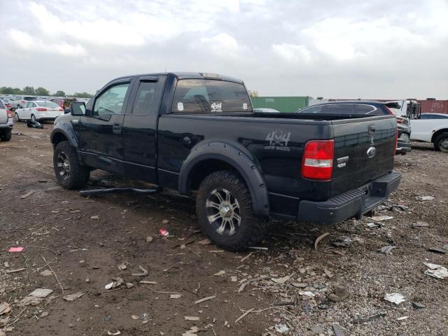 1FTPX14V16FB52249 - 2006 FORD F150 BLACK photo 2