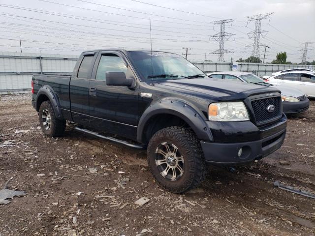 1FTPX14V16FB52249 - 2006 FORD F150 BLACK photo 4