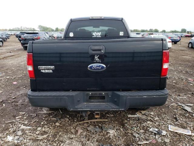 1FTPX14V16FB52249 - 2006 FORD F150 BLACK photo 6