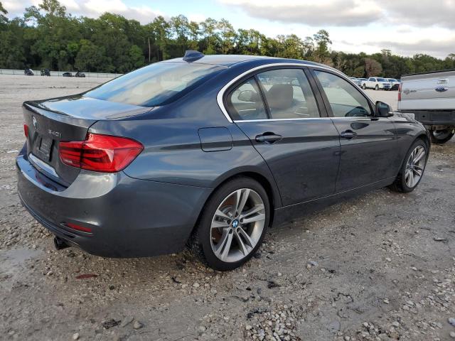 WBA8B3G54HNU35180 - 2017 BMW 340 I GRAY photo 3