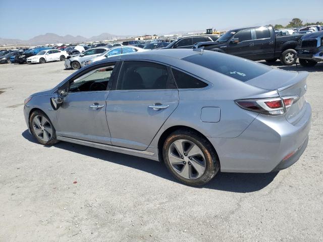 KMHE34L19HA047957 - 2017 HYUNDAI SONATA HYBRID GRAY photo 2