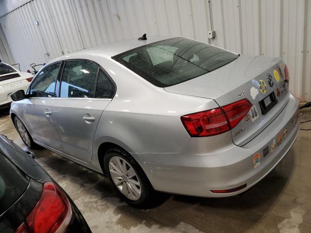 3VW2K7AJ1FM425622 - 2015 VOLKSWAGEN JETTA BASE 银色 照片 2