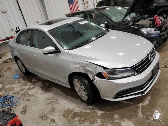 3VW2K7AJ1FM425622 - 2015 VOLKSWAGEN JETTA BASE 银色 照片 4