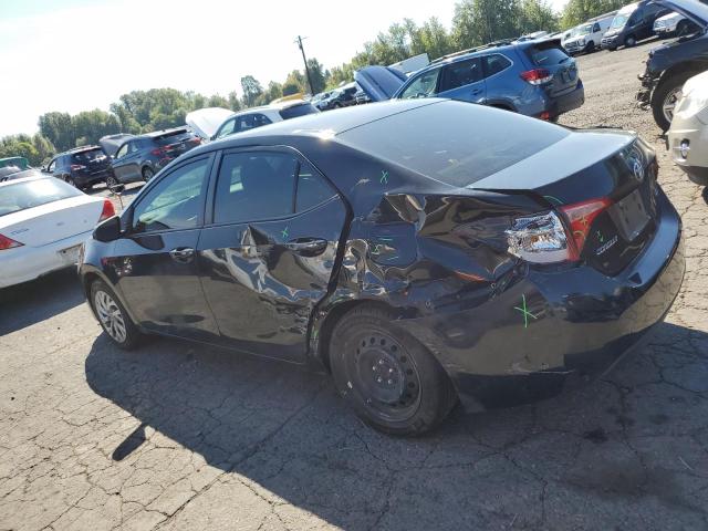 5YFBURHE1JP843097 - 2018 TOYOTA COROLLA L BLACK photo 2