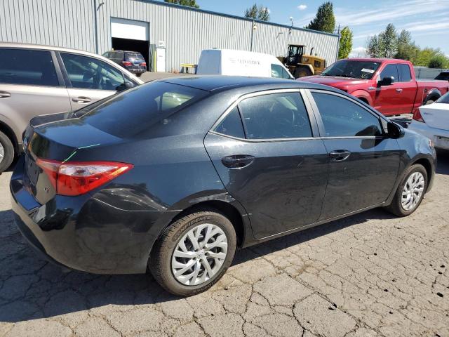 5YFBURHE1JP843097 - 2018 TOYOTA COROLLA L BLACK photo 3