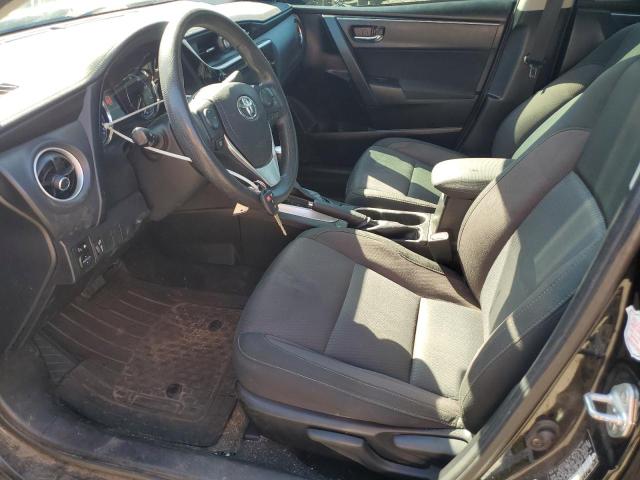 5YFBURHE1JP843097 - 2018 TOYOTA COROLLA L BLACK photo 7