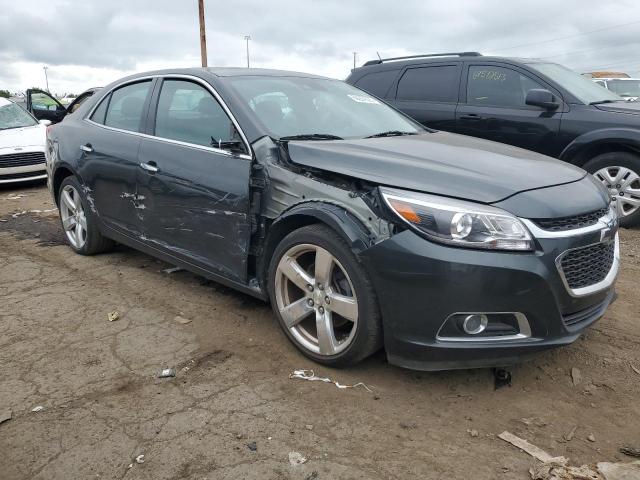 1G11J5SX7EF144408 - 2014 CHEVROLET MALIBU LTZ ნაცრისფერი ფოტო 4