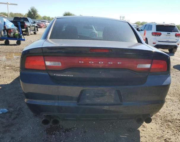 2C3CDXAG8DH711280 - 2013 DODGE CHARGER POLICE BLUE photo 6