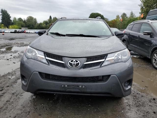 2T3BFREVXDW042564 - 2013 TOYOTA RAV4 LE GRAY photo 5