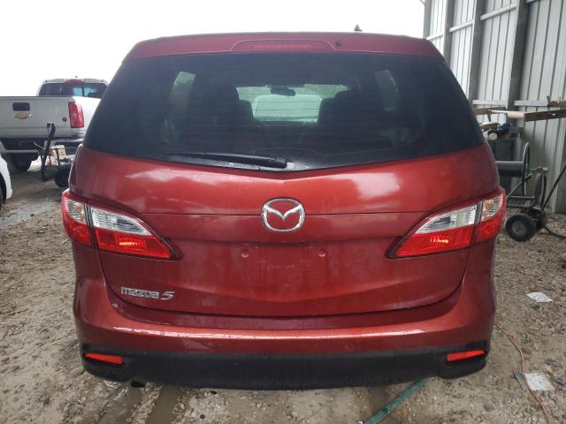 JM1CW2BL8C0114704 - 2012 MAZDA 5 RED photo 6