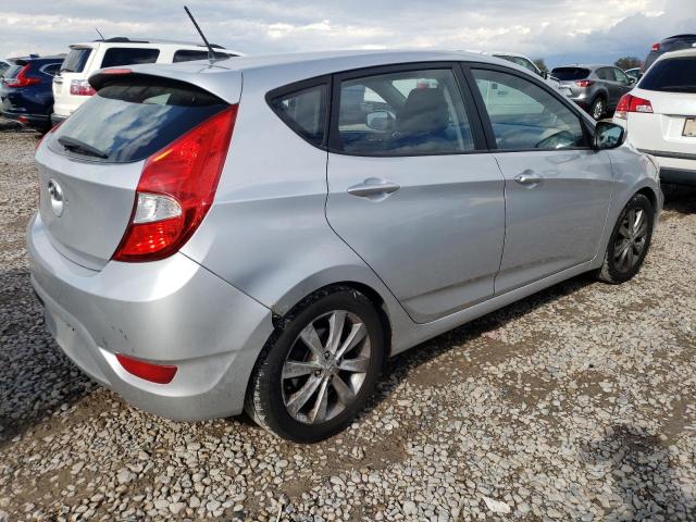 KMHCU5AE2CU017691 - 2012 HYUNDAI ACCENT GLS SILVER photo 3