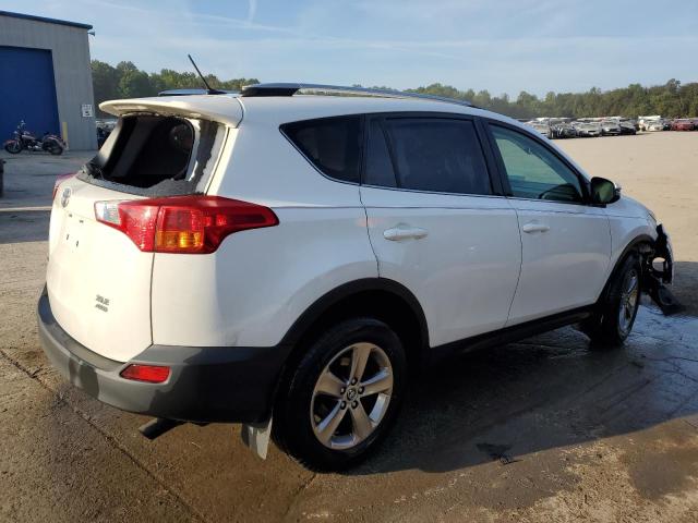 JTMRFREV3FD131181 - 2015 TOYOTA RAV4 XLE WHITE photo 3