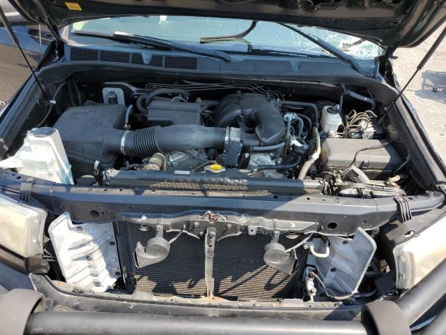 5TFRU5F16BX025889 - 2011 TOYOTA TUNDRA DOUBLE CAB SR5 BLACK photo 11