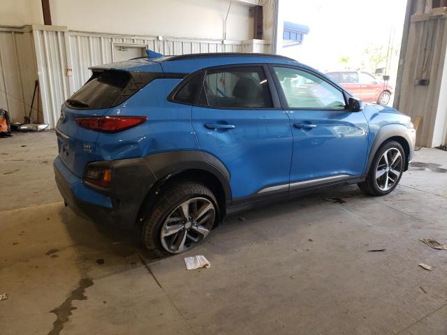 KM8K5CA51MU629671 - 2021 HYUNDAI KONA ULTIMATE BLUE photo 3