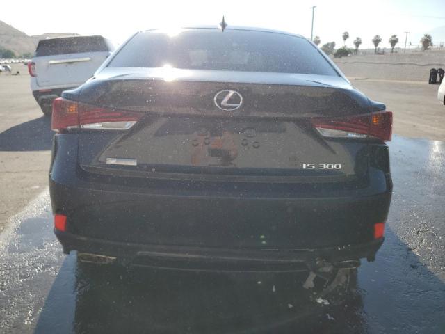 JTHBA1D22J5064132 - 2018 LEXUS IS 300 BLACK photo 6