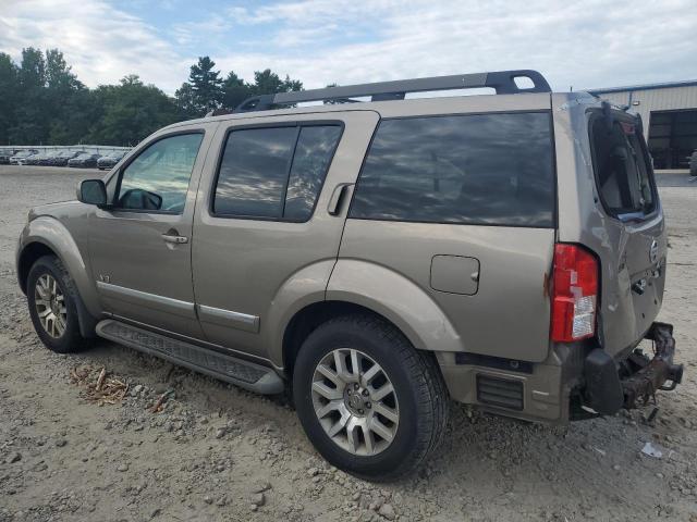 5N1BR18B78C606007 - 2008 NISSAN PATHFINDER LE BEIGE photo 2
