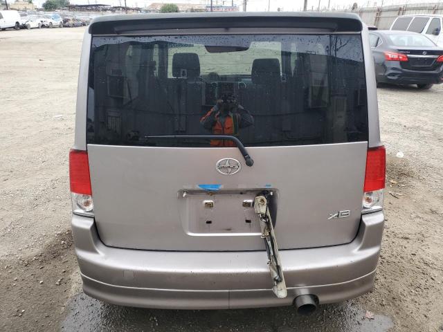 JTLKT324X64101005 - 2006 TOYOTA SCION XB GRAY photo 6