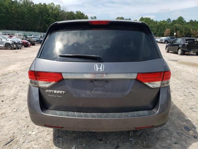5FNRL5H45FB023321 - 2015 HONDA ODYSSEY EX GRAY photo 6