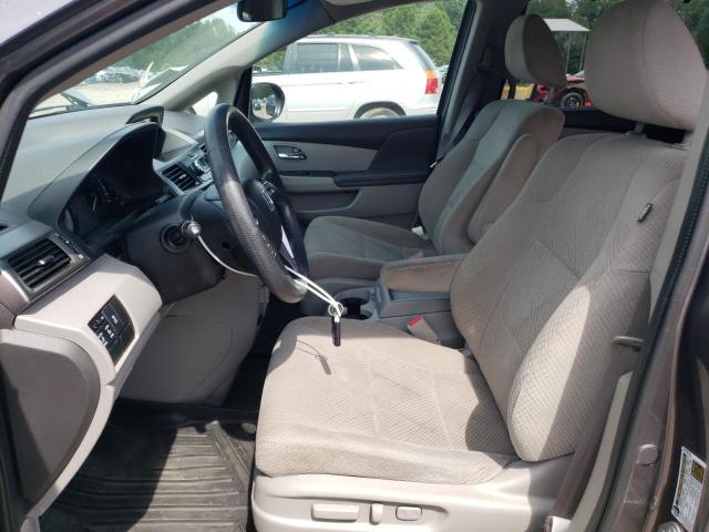 5FNRL5H45FB023321 - 2015 HONDA ODYSSEY EX GRAY photo 7