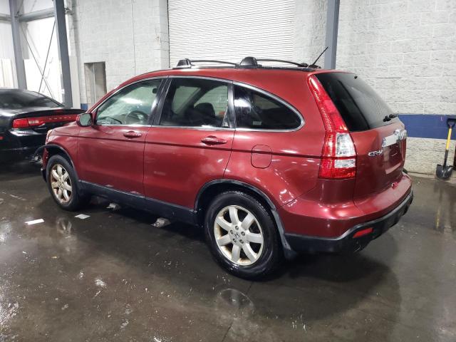 JHLRE487X7C092747 - 2007 HONDA CR-V EXL BURGUNDY photo 2