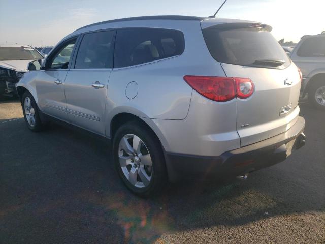 1GNLVHED0AJ236515 - 2010 CHEVROLET TRAVERSE LTZ SILVER photo 2