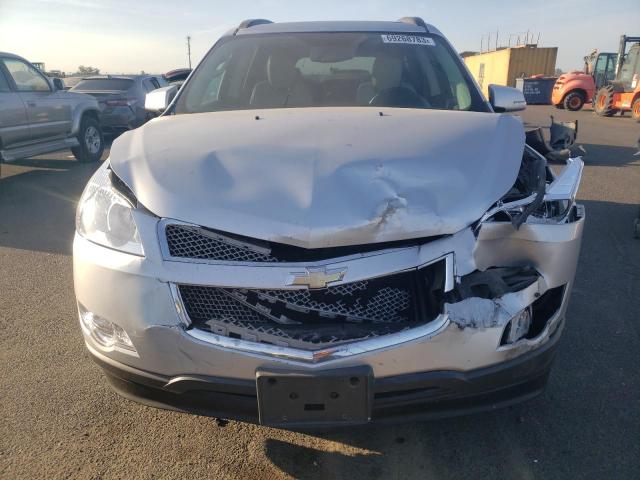 1GNLVHED0AJ236515 - 2010 CHEVROLET TRAVERSE LTZ SILVER photo 5