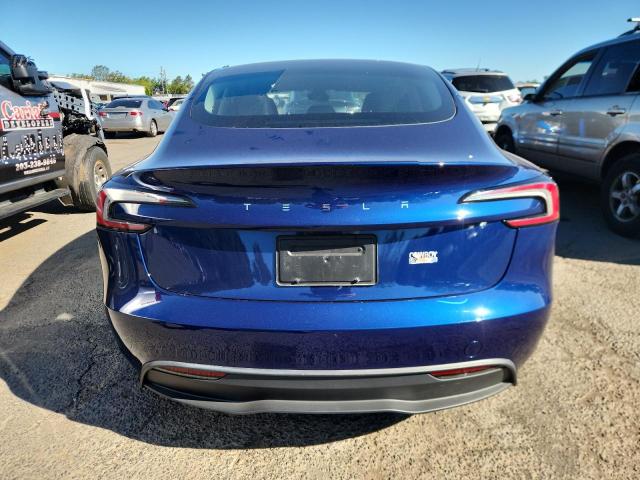 5YJ3E1EA2RF766154 - 2024 TESLA MODEL 3 Azul foto 6