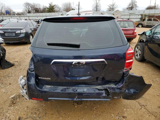 2GNALBEK3H1600598 - 2017 CHEVROLET EQUINOX LS BLUE photo 6