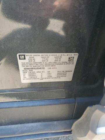 3GNAXSEV2JS546705 - 2018 CHEVROLET EQUINOX LT Grafito foto 13