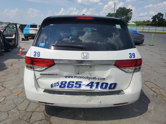 5FNRL5H61GB120616 - 2016 HONDA ODYSSEY EXL WHITE photo 6