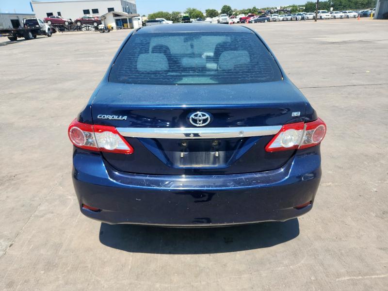 5YFBU4EEXDP098250 - 2013 TOYOTA COROLLA LE BASE BLUE photo 6