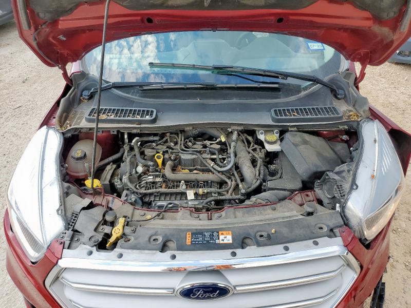 1FMCU0GD7KUB85892 - 2019 FORD ESCAPE SE 栗色 照片 12