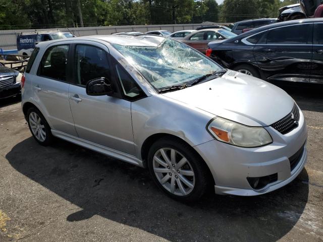 JS2YA5A58B6301127 - 2011 SUZUKI SX4 SILVER photo 4