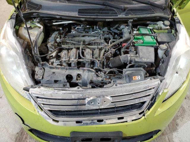 3FADP4BJ7DM109249 - 2013 FORD FIESTA SE GREEN photo 11