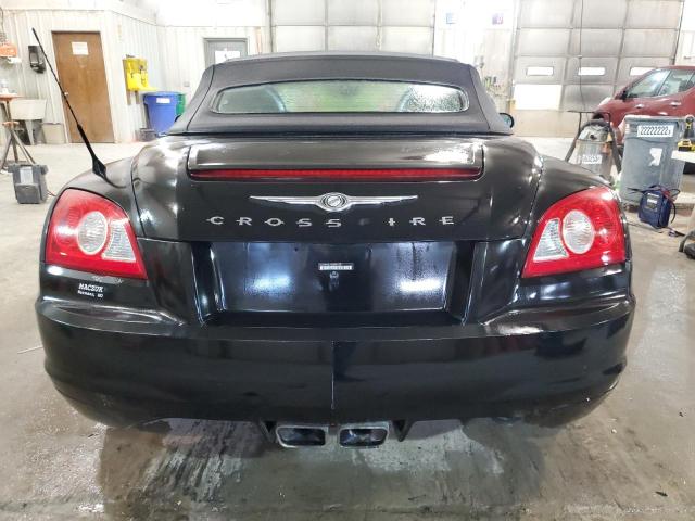 1C3AN65L96X068135 - 2006 CHRYSLER CROSSFIRE LIMITED BLACK photo 6