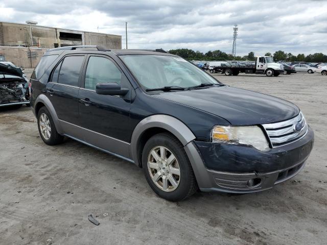 1FMDK05W18GA17896 - 2008 FORD TAURUS X SEL BLUE photo 4