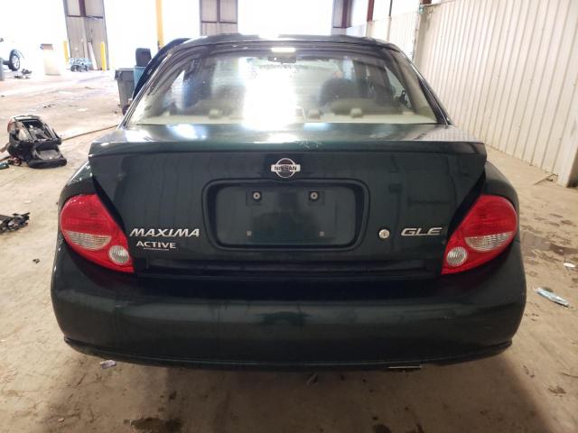 JN1CA31A3YT212360 - 2000 NISSAN MAXIMA GLE GREEN photo 6