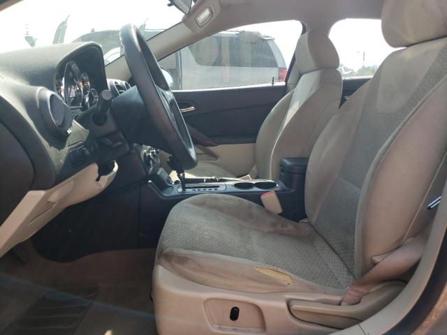 1G2ZG58N474227862 - 2007 PONTIAC G6 BASE BEIGE photo 7