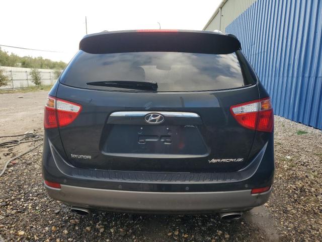 KM8NU13C18U069317 - 2008 HYUNDAI VERACRUZ GLS BLACK photo 6