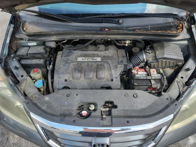 5FNRL38738B093370 - 2008 HONDA ODYSSEY EXL Сұр фото 12
