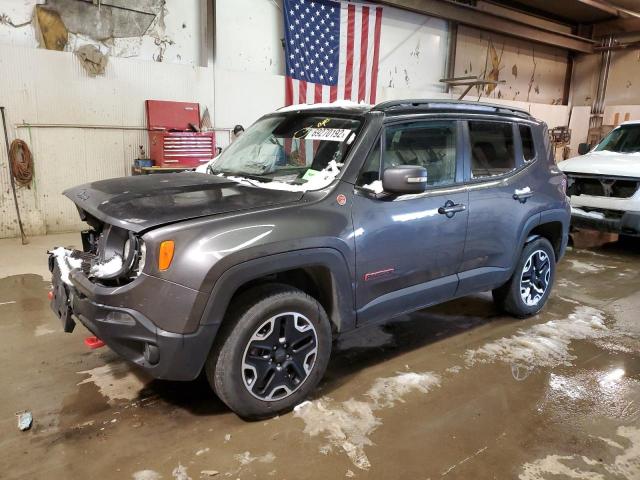 ZACCJBCT1GPD65593 - 2016 JEEP RENEGADE TRAILHAWK GRAY photo 1