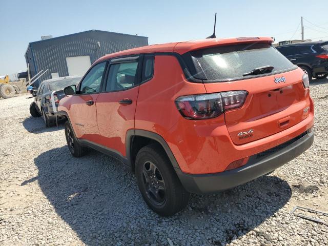 3C4NJDABXMT510570 - 2021 JEEP COMPASS SPORT ORANGE photo 2