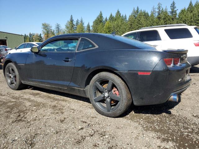 2G1FB1E34D9156656 - 2013 CHEVROLET CAMARO LT BLACK photo 2