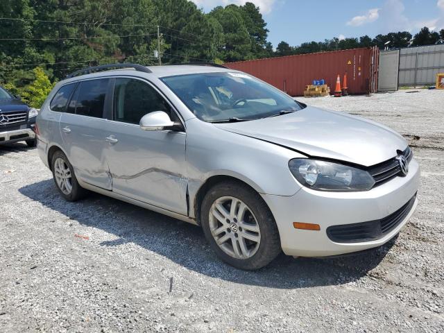 3VWPL7AJ6EM614753 - 2014 VOLKSWAGEN JETTA TDI SILVER photo 4