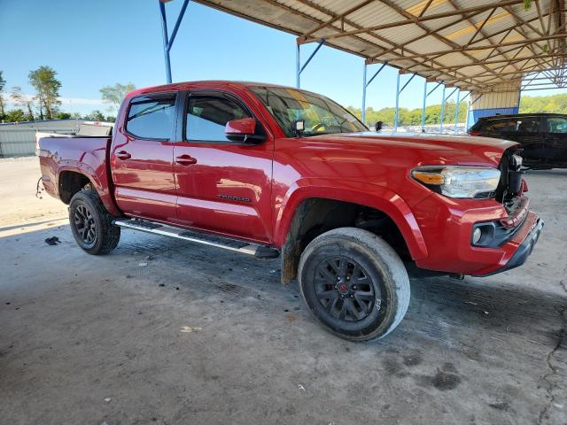3TMAZ5CN3KM106098 - 2019 TOYOTA TACOMA DOUBLE CAB Красный фото 4
