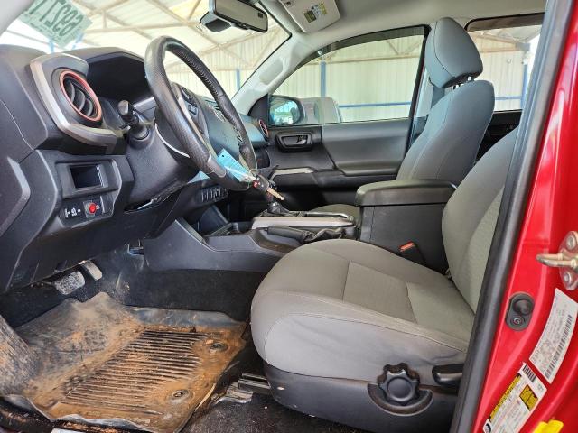 3TMAZ5CN3KM106098 - 2019 TOYOTA TACOMA DOUBLE CAB Красный фото 7