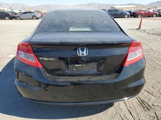 2HGFG3B55CH553583 - 2012 HONDA CIVIC LX BLACK photo 6